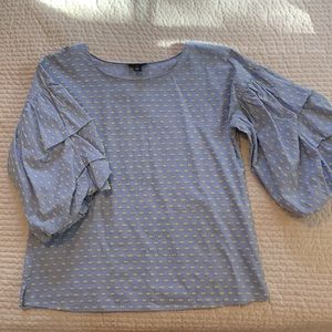 Halogen puff sleeve blouse